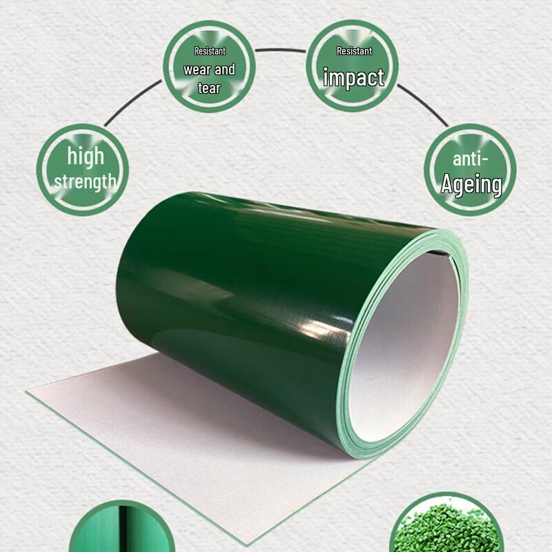 Green PVC Conveyor Belt