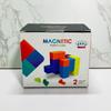 DIY Magnetic Cube Building Blocks 3D Magnet Tile 7Pcs Set Puzzle Speed Cube 54pcs Guide Cards Intelligence Toys For Children