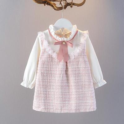 Abito da fata principessa a maniche lunghe per bambine per la primavera e l'autunno per bambine di 1 anno