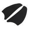 2 Pcs Rubber Tank Traction Pad Side Gas Knee Grip Protector Motorcycle Refitting Replacement for VERSYS1000Black