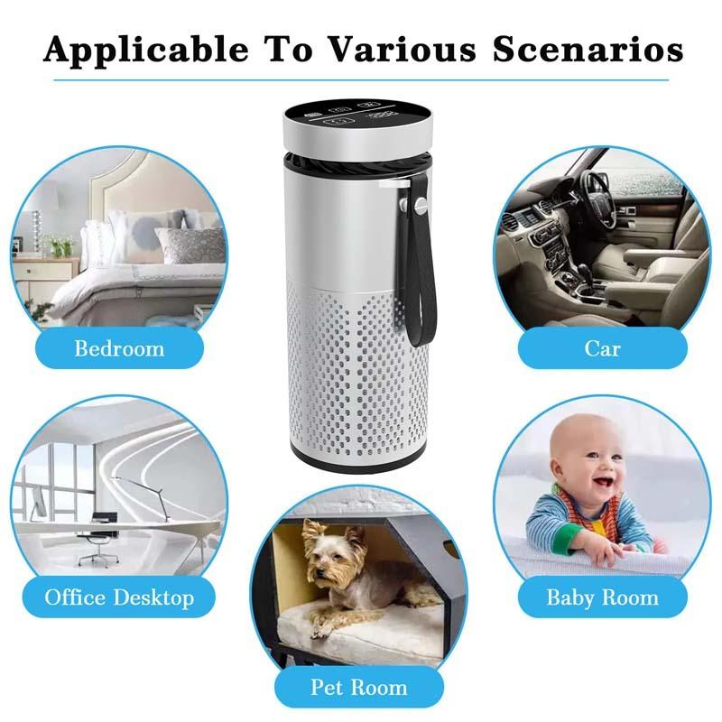Competitive Price Smart Hepa Air Purifier Home Household Air Purifiers Hot Sale Desktop Mini Air Purifier for Car