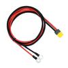Durability XT60 to O Rings Clamp Cable 12AWG Ideal for DIY and Hobbyists Seekings Stability High Current Capacity