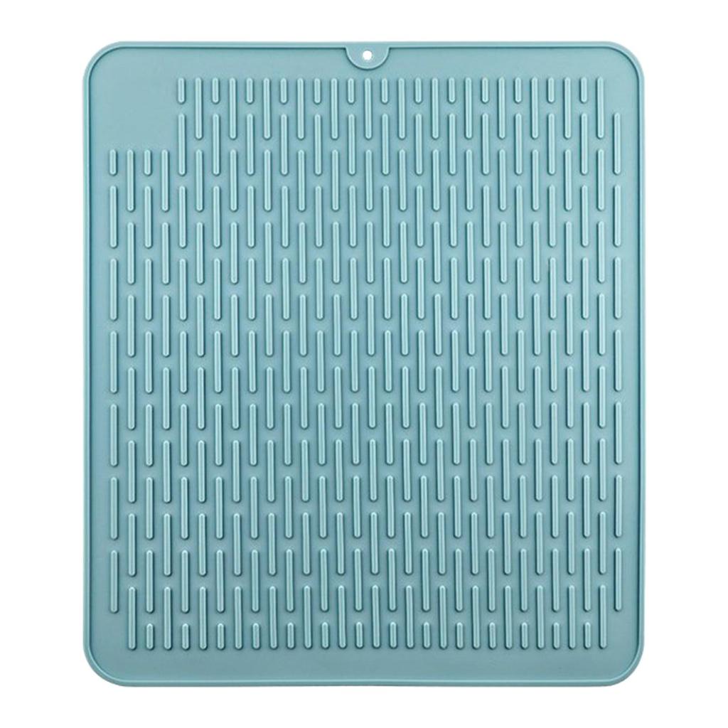 Silicone Dish & Utensil Draining Board Dish Drying Mat Drain Pad