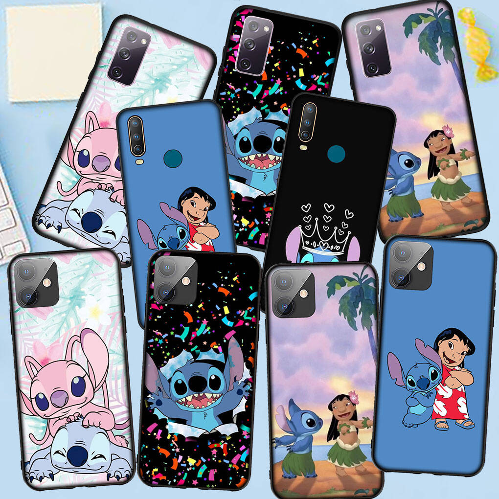 Phone Case for iPhone 17 16 15 Xiaomi Poco F8 F7 F6 X7 X6 M8 C85 C75 C71 Redmi Note 14 13 12 11 Pro Max A3 A4 14C 13C 15C Anime Lilo Cute Stitch Cover