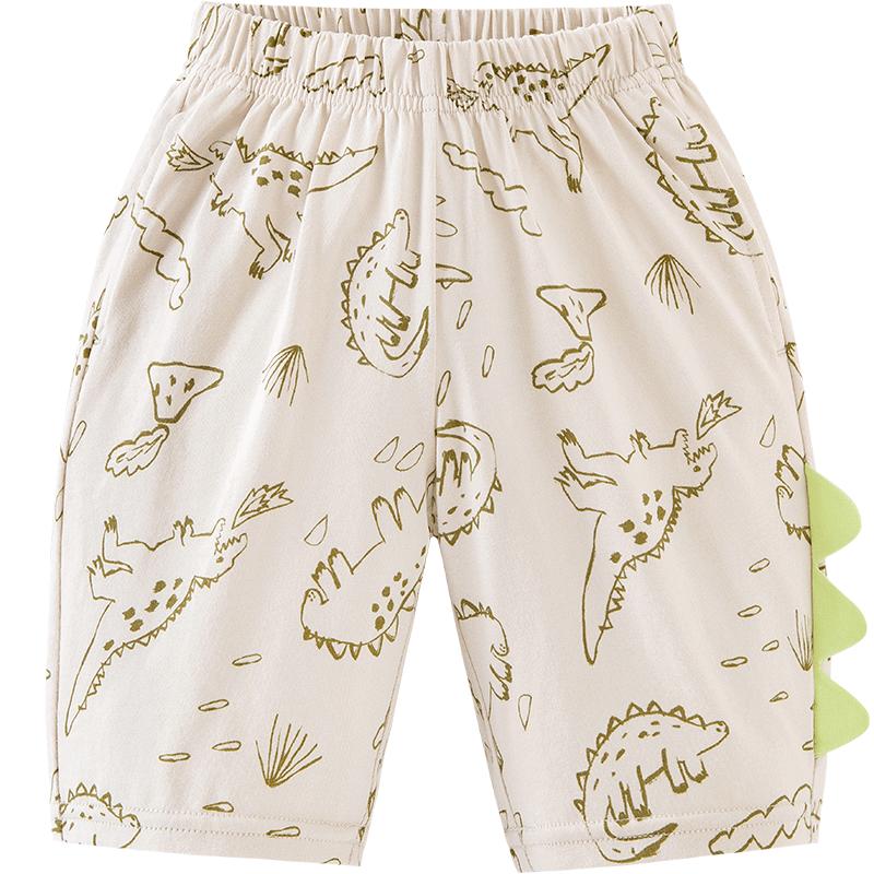 Mini Balabala Baby Boys  Summer Quick-Dry Cotton Capri Pants 110