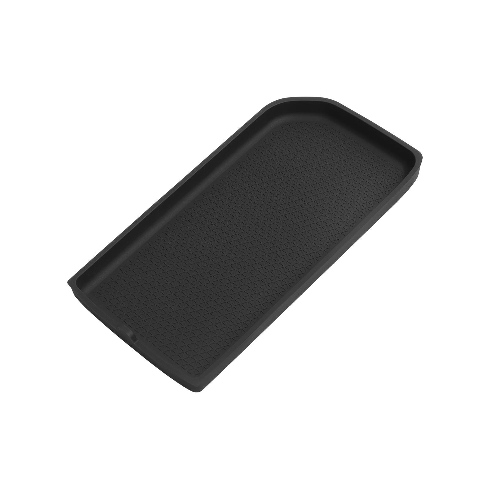 for MG3 MG 3 Thailand Version 2023-2025 Car Center Console Storage Pad Tray Silicone Organizer Accessories Tidying Black