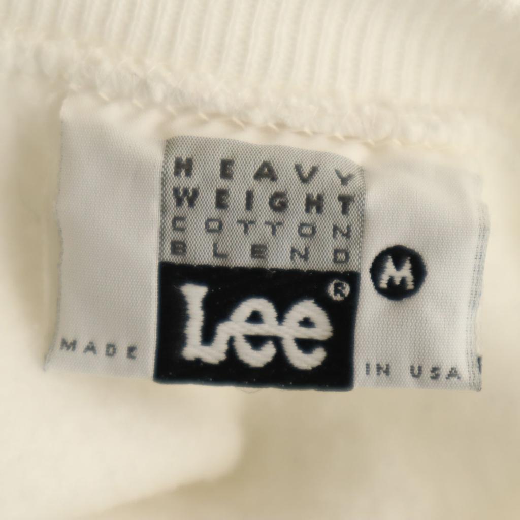 Lee 90s Made in USA Old Racing Print Long sleeve sweat trainer Men's Used