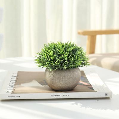 Dekorácia z umelých kvetov Okrasná krajinárska úprava Živé farby Simulovaná rastlina Bonsaj Záhrada Balkón Falošná črepníková rastlina Dekor Plastová rastlina Bonsaj