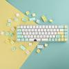 XDA Profile PBT Keycaps 135 Keys Custom Gaming Keycaps ANSI US and Sublimated Cherry Gateron MX Switch Mechanical Keyboard for Layout 60%, (Strange