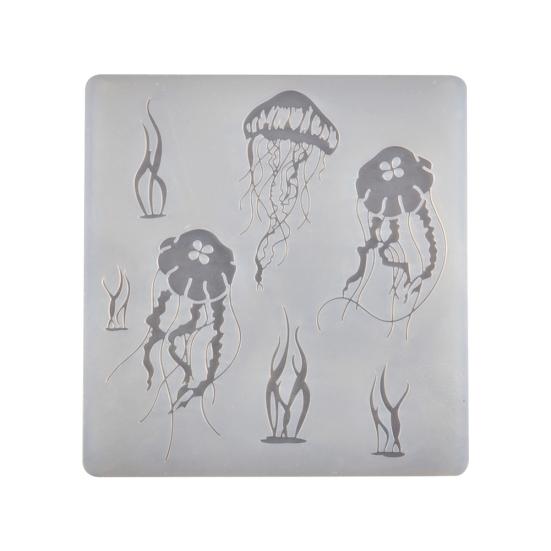 

Шестерня, перо птицы, медуза, компас, силиконовая форма для закладок, смола, форма «сделай сам» 4