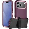 Shockproof Hybrid Case for iPhone 17/17 Air/17 Pro/17 Pro Max - Rotatable Kickstand & MagSafe | Anti-Slip TPU+PC Protection