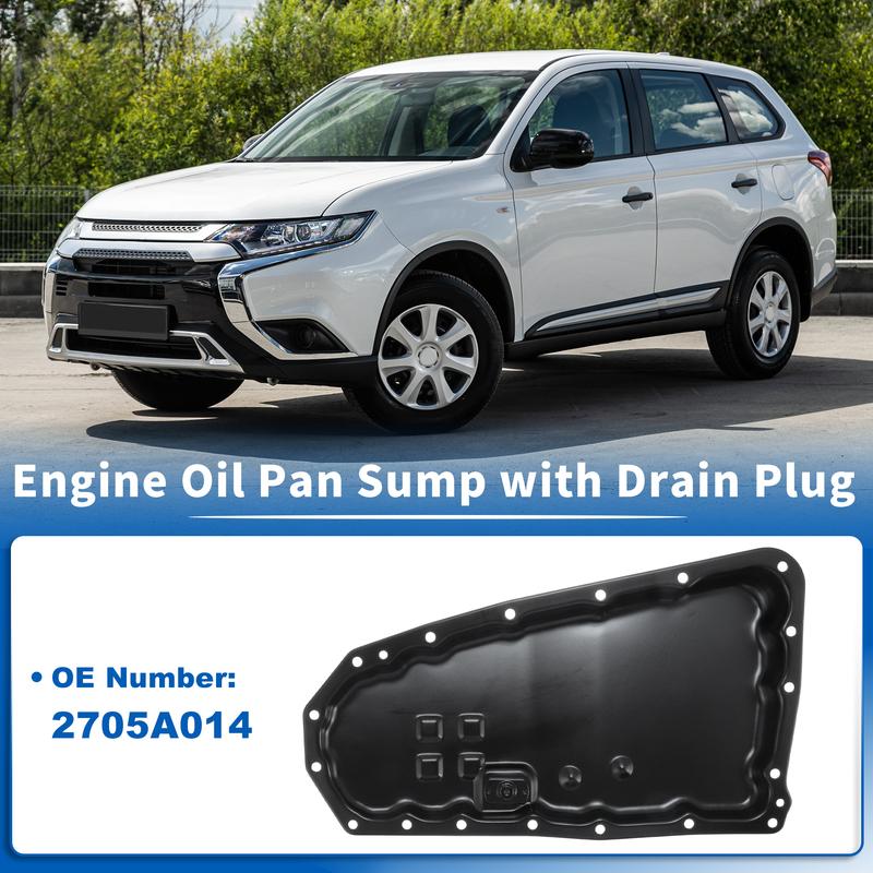 X Autohaux No.2705A014 Transmission Oil Pan Sump for Mitsubishi Outlander Sport 2011-2017