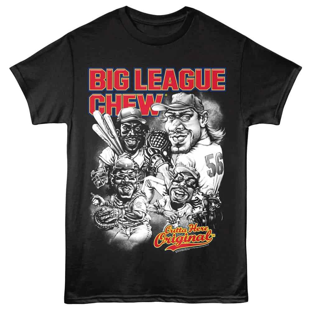 Big League Chew Outta Here Original Men s T Shirt L