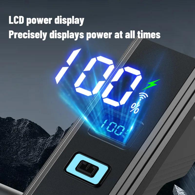Powerful Sensing Bicycle Head Light Power Display Flashlight Rechargeable MTB Bike Front Light for Night Outdoor Cycling Safety