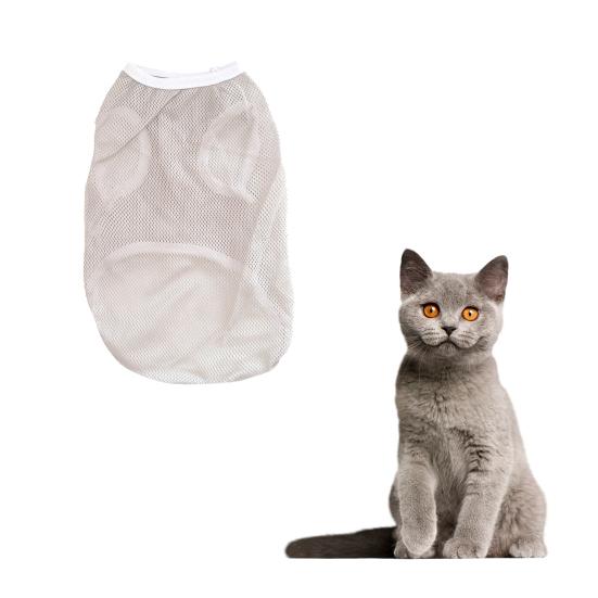 Haustierweste, atmungsaktives Mesh-Hundeweste, einfarbig, bequemes Katzen-Shirt, weiche Haustier-Sommerkleidung, Heimtierbedarf
