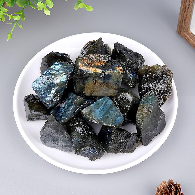 Natural crystal stone, raw stone, fragrance stone, aromatherapy stone, pink white yellow crystal raw material, home and office ornaments