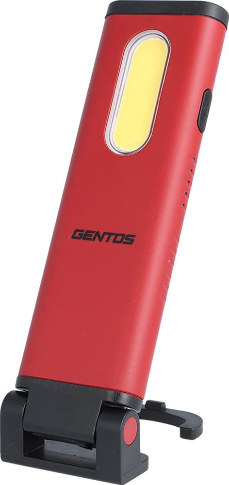 

GENTOS LED Work Light USB Rechargeable 830 Lumens 4 Hours of Lighting Dustproof Water Uses Dedicated Rechargeable Battery Ganz [Brightness / / /