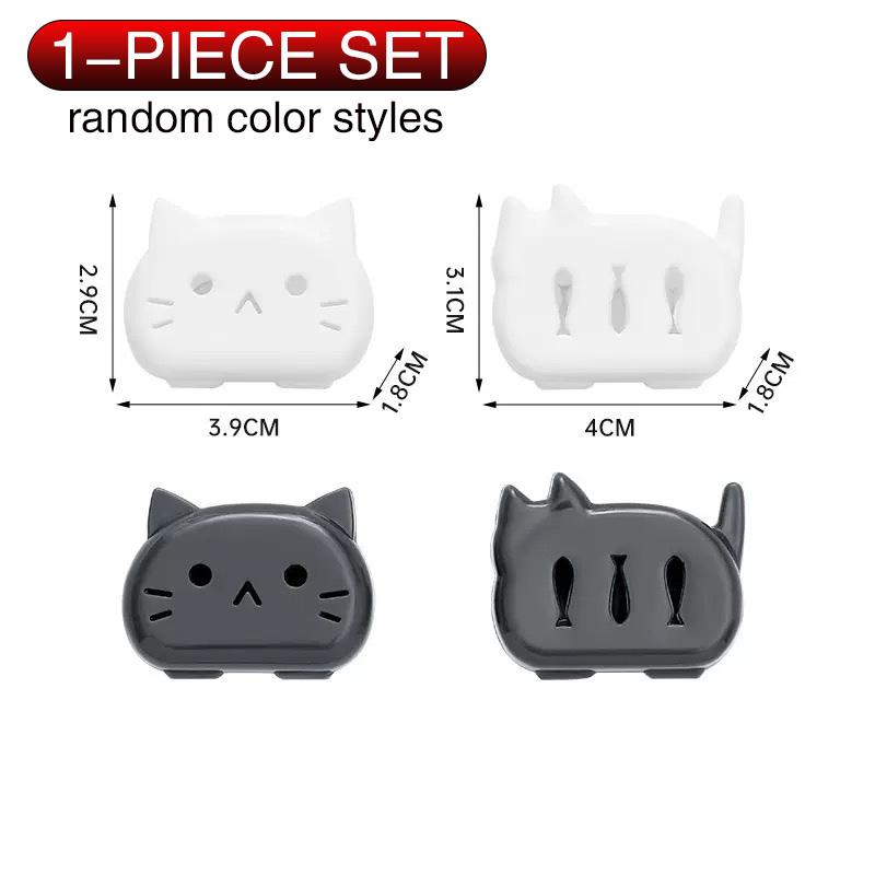 Cartoon Cat Toothbrush Protector 1/4/8PCS Travel Essentials Toothbrush Cover Reusable Toothbrush Storage Shield