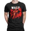 Herren Damen Grafik WASP W.A.S.P Rockband T-Shirt Baumwolle T-Shirts Kleidung