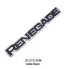 3D Metal "RENEGADE" Emblem Badge for Jeep Renegade 2015-2025 Rear Trunk Door Side Car Styling Sticker Auto Tuning Accessories Tr1