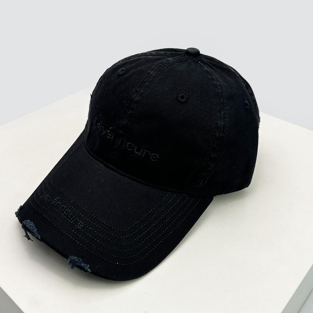 New Men Women American Vintage Embroidered Letters Baseball Hats Sunshade Street Versatile Broken Peaked Caps Personal Fashion