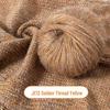 Medium-Thick Sparkly Mohair & Wool Soft Hand-Knitting Yarn Skein