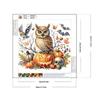 5D DIY Partial Special Shaped Drill Diamond Painting Kit Animal Halloween Decoration Christmas DIY Painting Decor 30/40X40/30CM