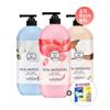 OntheBody Real Moisture Body Wash Warm Cotton Peony Almond 900g 3pack