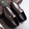 2025 Spring New Men's Leather Shoes Business Casual Breathable Non-slip Middle-aged Dad Leather Shoes