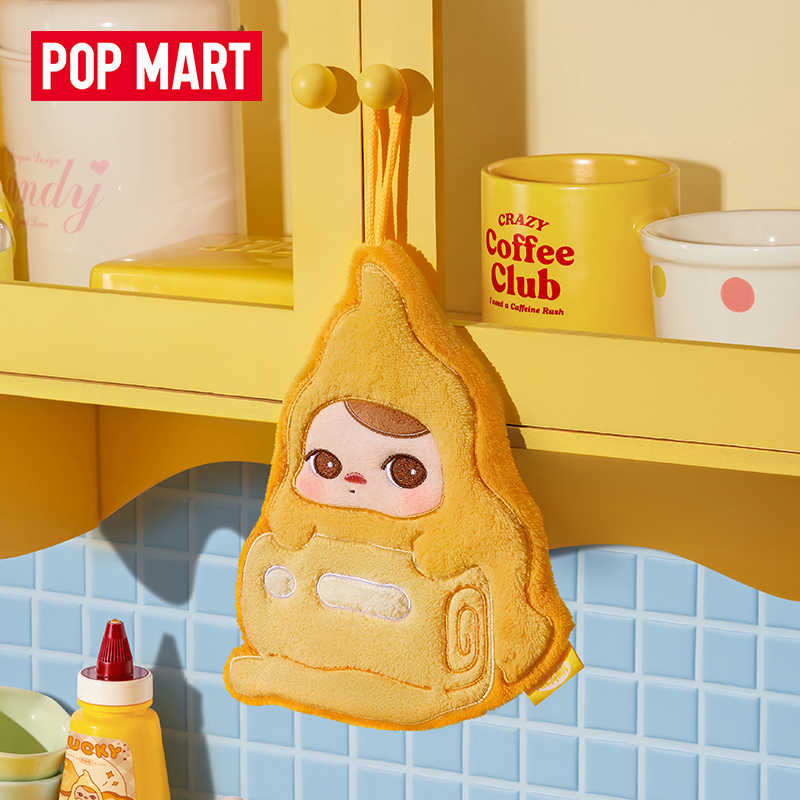 New POP MART PUCKY Egg & Bean Collection Hand Towels Mystery Boxes Single Mystery Box/Full Box 6 Pcs PPMT-2506-0056