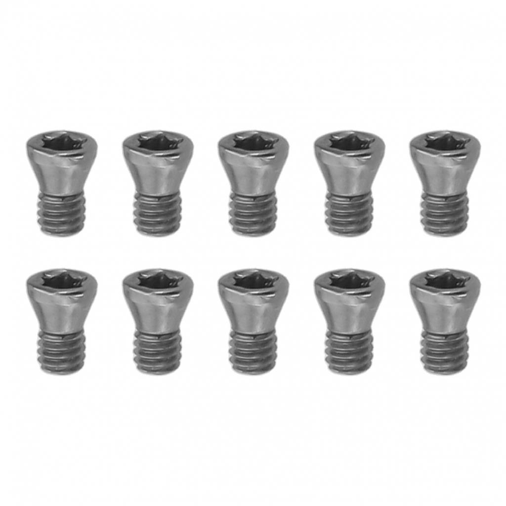 Screw Set of Ten For Use with CNC Machines and Carbide Inserts For Replacement