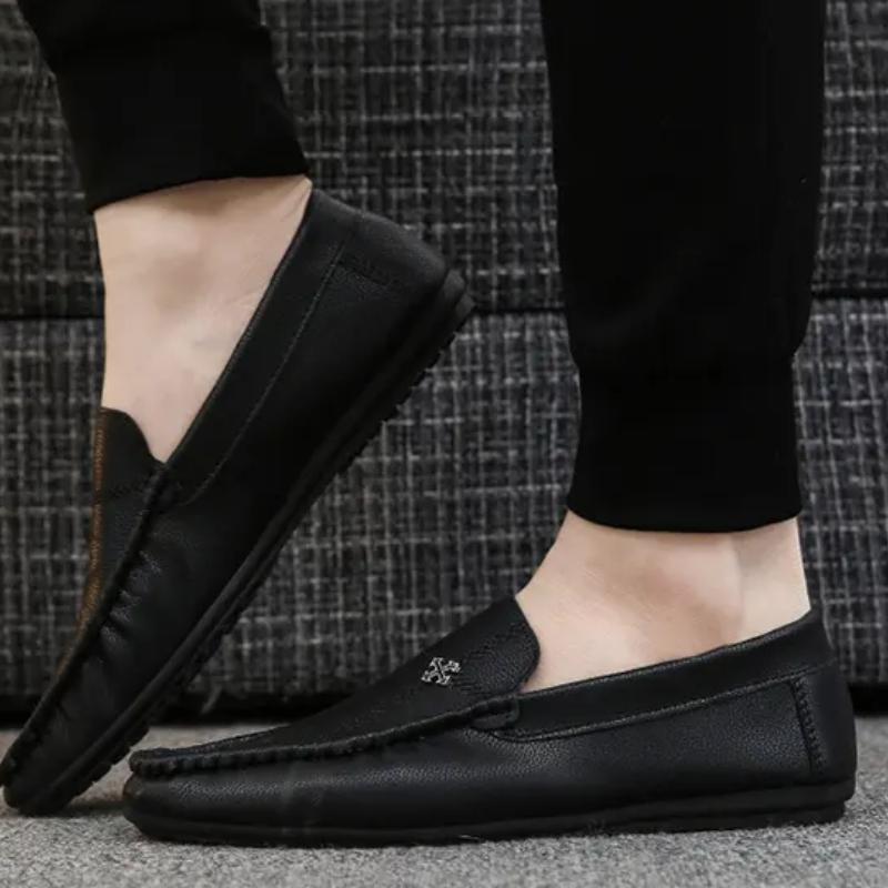 Fashion Men's Loafers Low-top Casual Shoes for Men Comfort Soft Male Social Shoes 2025 Men's Flat Driving Shoes Chaussure Hommes Hombre