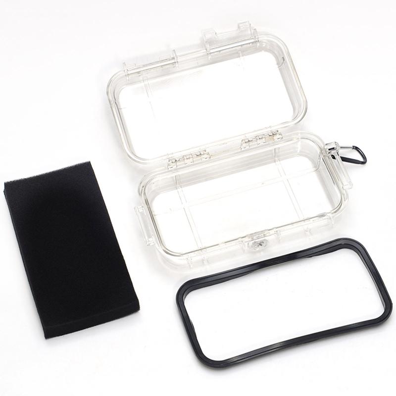 Portable Travel for Case Outdoor Sports Survival Storage for Case Waterproof Sealed Box Safety for Case Dustproof & Pres