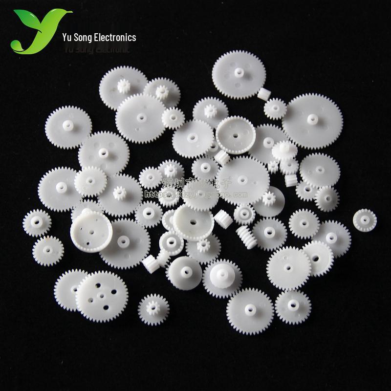 Plastic Gear Pack: Module 05 DIY Motor Speed Reducer Gears Model