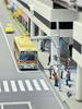 The Bus Collection Bus Collection Yokohama Station West Exit Bus Terminal Set A Diorama Supplies