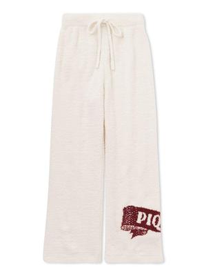 Bear Jacquard Long Pants [HOLIDAY]