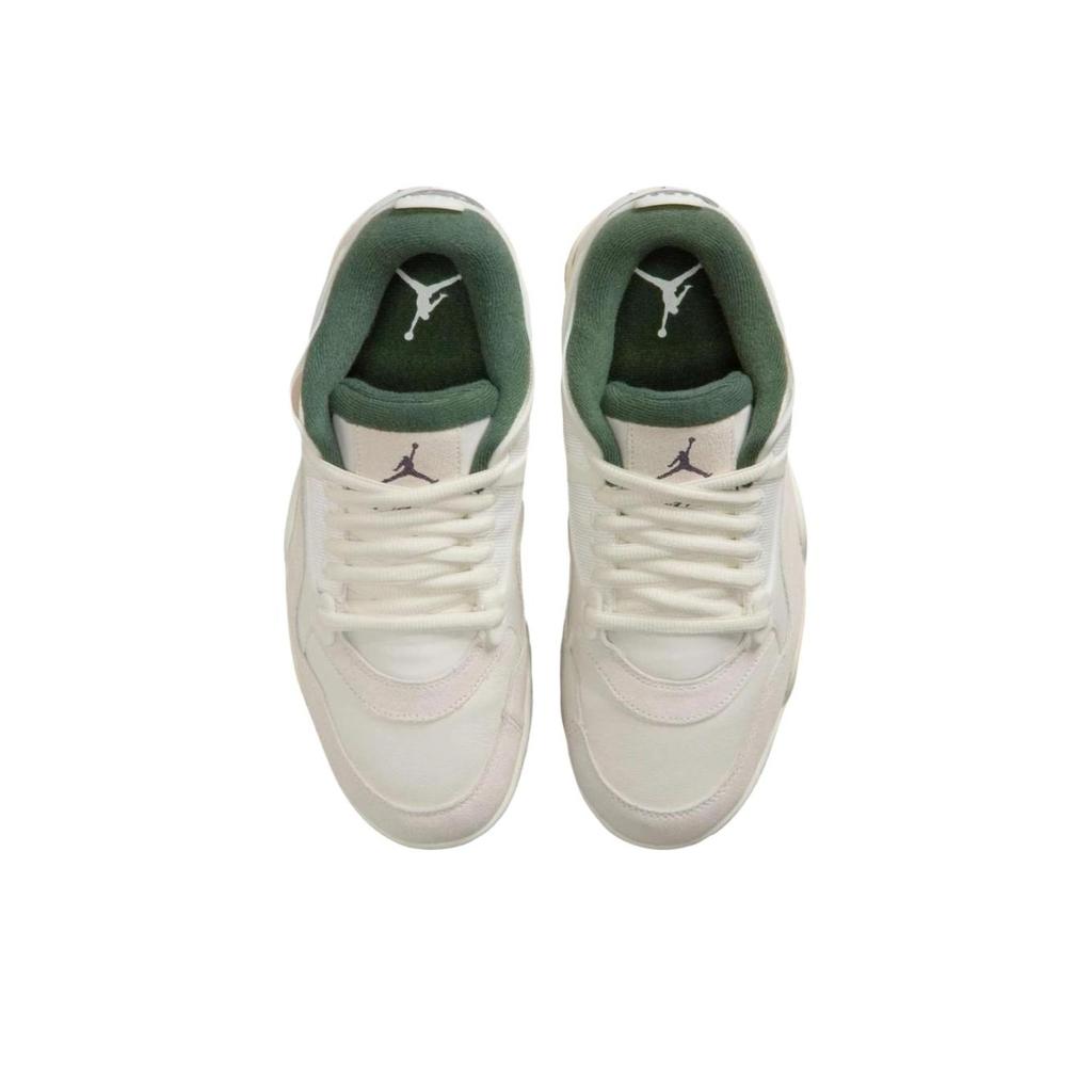 Air Jordan 4 RM Sail/Light Cream/Midnight Green/Dark Raisin Unisex Sneakers FQ7939-105