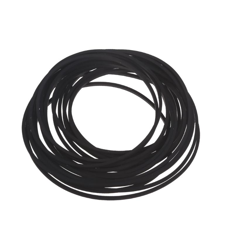20pcs Square Rubber Belts for Recording Devices and Video Drives 1.2mm Strong Rubber Belts Mixed Size 75-100mm