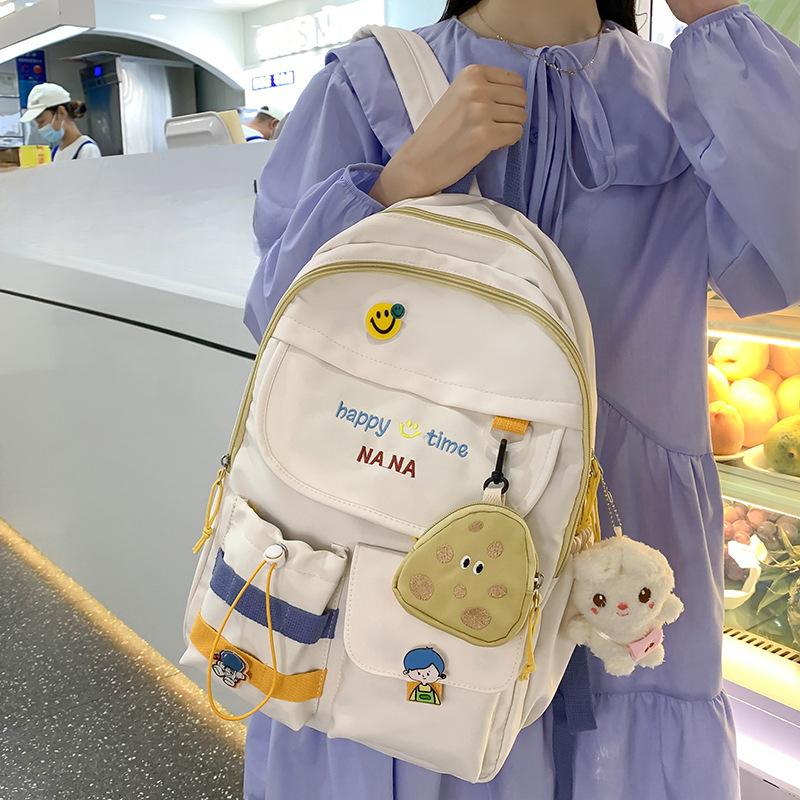 Primary School Girl Junior High School High School College Student Cute Backpack Boy Backpack