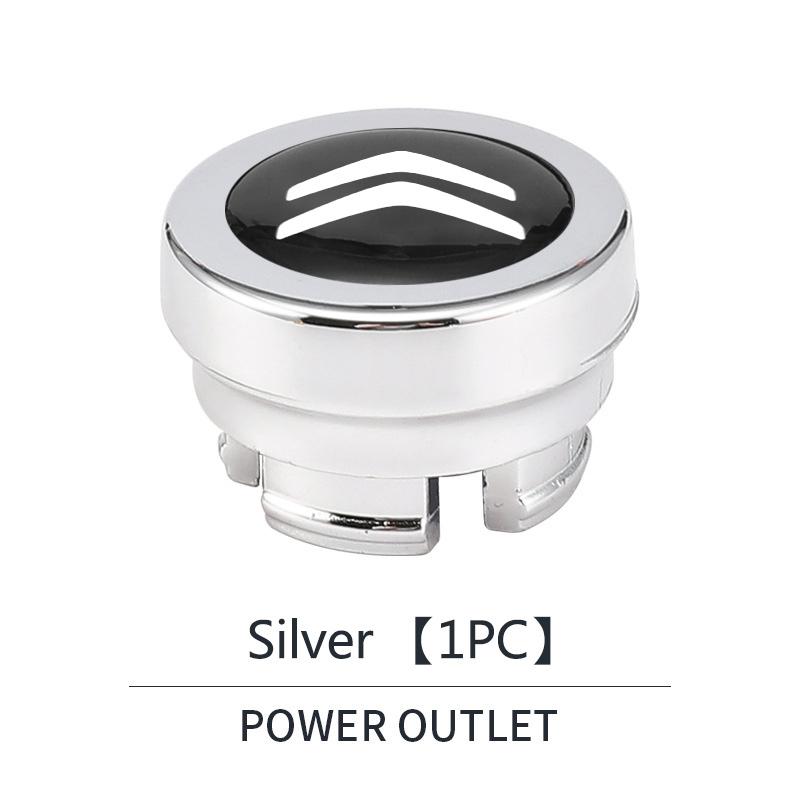 Car Cigarette Lighter Cover Button Protector Dust Cap For Citroen C1 C2 C3 C4 C5 C6 C8 C4L DS3 DS4 DS5 DS5LS DS6 Car Accessories