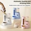 Automatic Hamster Golden Bear Little Pet Food Dispenser Large Capacity Leak Proof Food Bowl With Water Fountain Pet Supplies