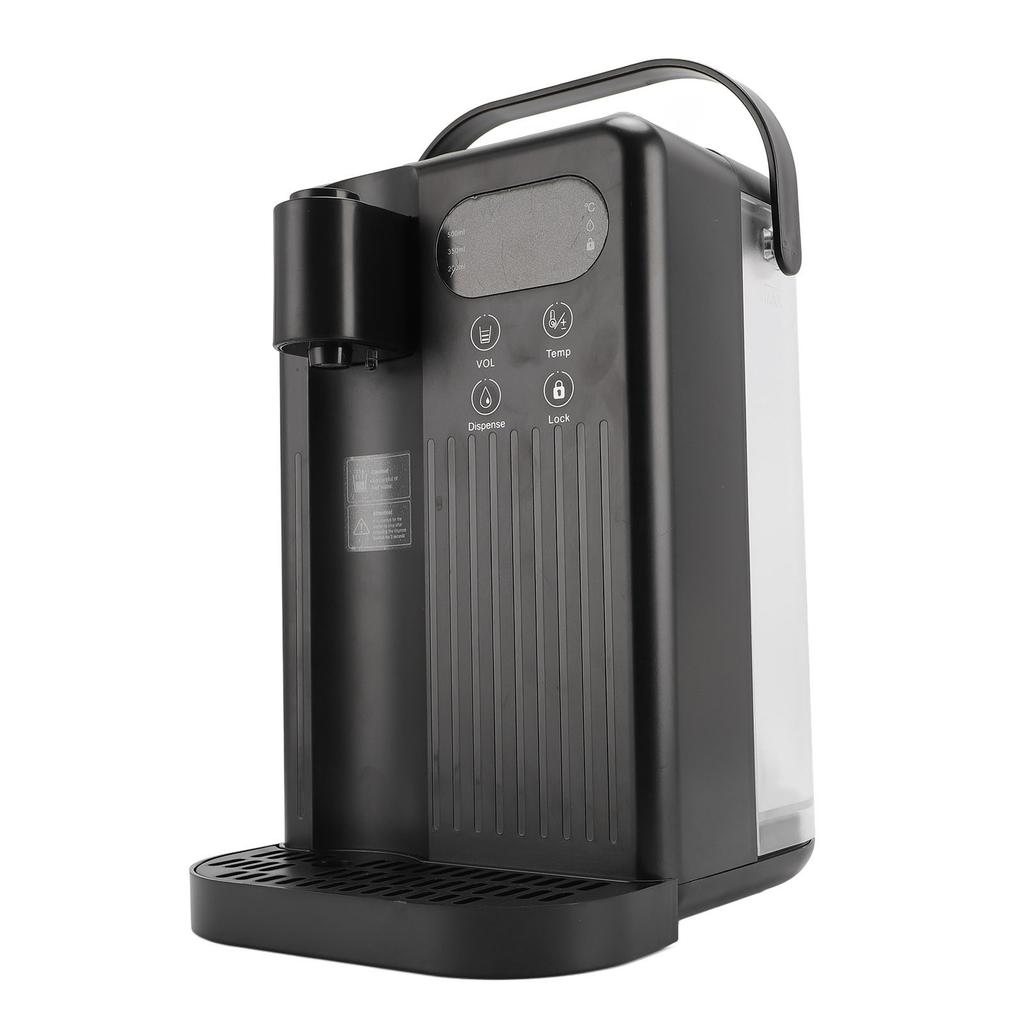 Hot Water Dispenser with Child Lock   12 Temperature Fast Hting Antislip Water Boiler Warmer for Table Top 3L
