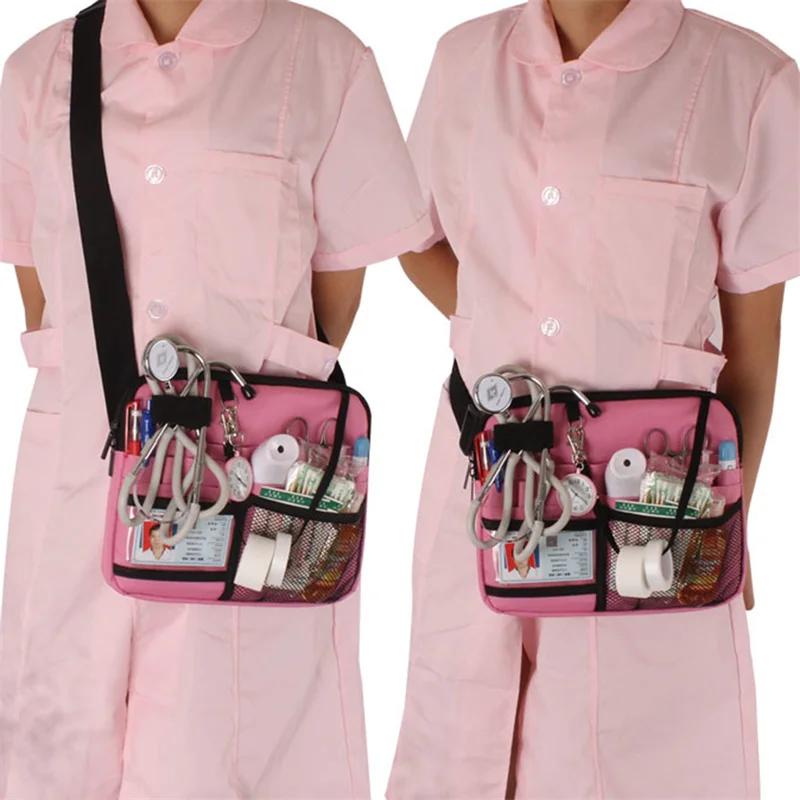 Nurse Fanny Pack Multi Pocket Waist Organizer Belt with Adjustable Waist Strap Nurse Waist Pouch Organizer Pouch Portable New