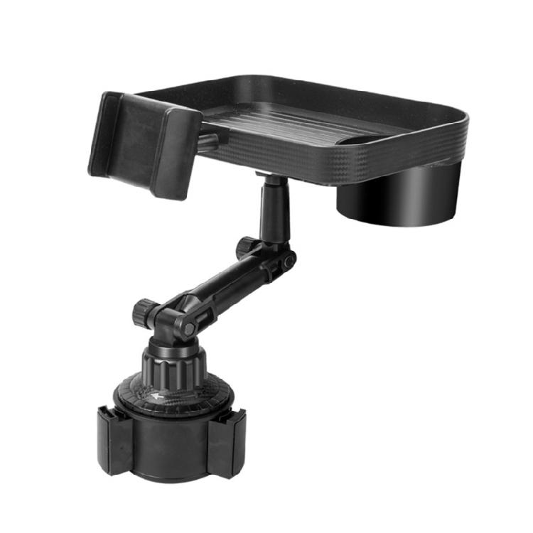 

Car Cup Holder Tray with Swivel Base 360 Adjustable Car Cup Holder Expander 1