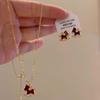 Retro Glasierter Funkelnder Diamant Kleines Pferd Halskette Ohrringe, Tierkreiszeichen Stil Halskette Ohrstecker, Luxuriös und Exquisit