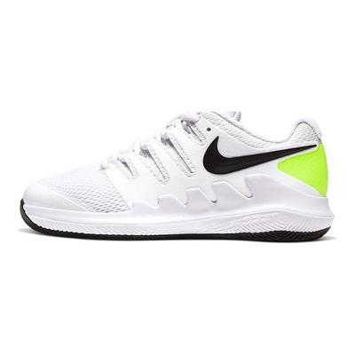 Gericht Jr. Vapor X GS Tennis Weiß/Volt/Schwarz Kinder Sneaker AR8851-101
