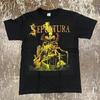 SEPULTURA Koszulka z krótkim rękawem Czarna Klasyczna