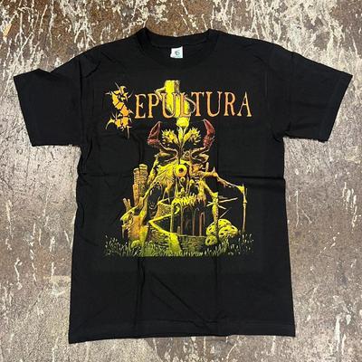 SEPULTURA Koszulka z krótkim rękawem Czarna Klasyczna