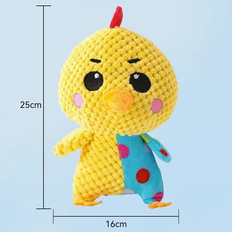 

Dog Sound Toy Plush Bite-resistant Corgi Teddy Small Puppy Shiba Inu Grinds Teeth to Relieve Boredom Pet Companion Supplies Doll sounding toy