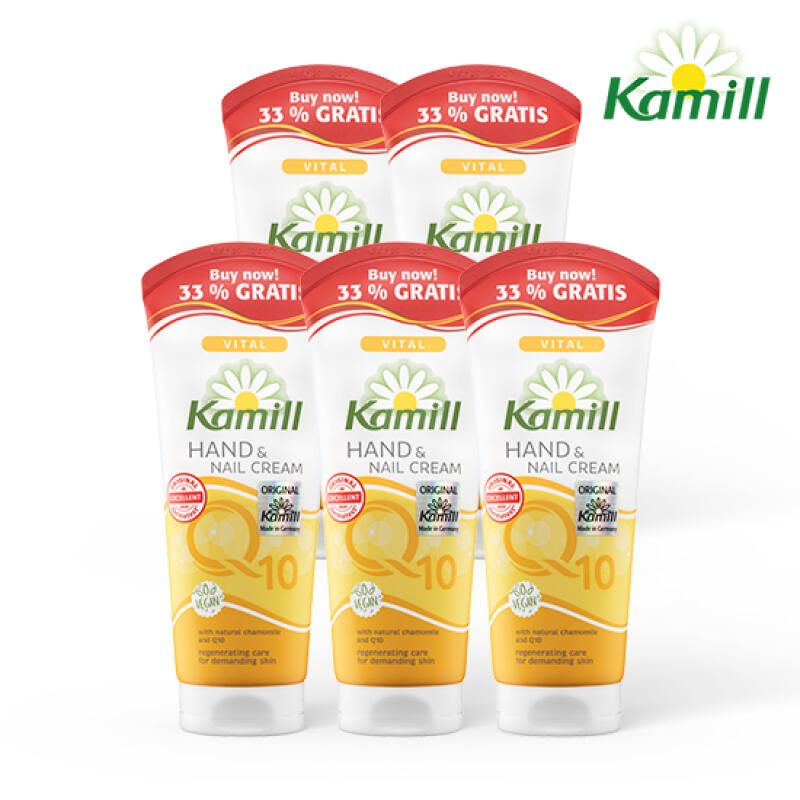 [Kamill] Hand Cream Vital Q10 Bonus Pack 100ml*5